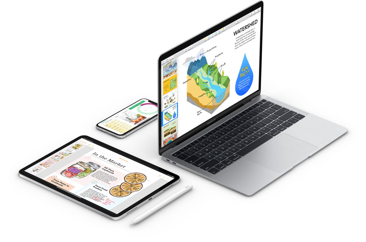Apple met à jour sa suite iWork sur iOS (et rajoute des fonctions à l’Apple Pencil)