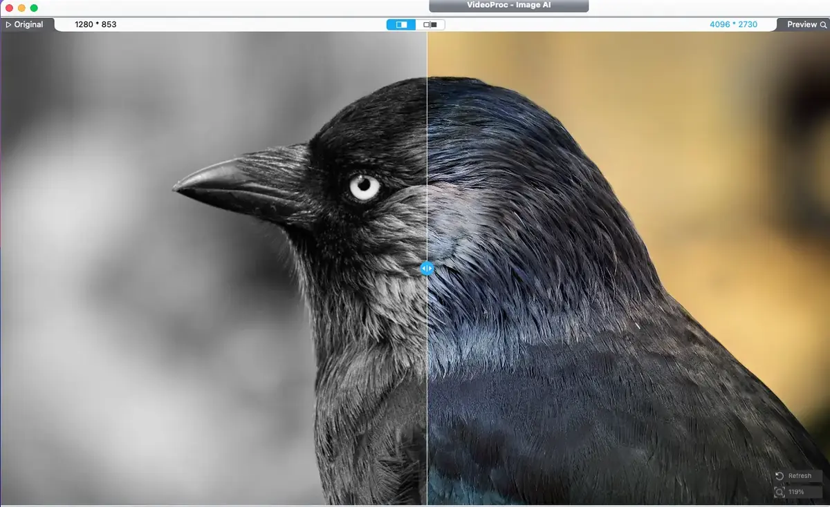 VideoProc&nbsp;: Transformez vos vid&eacute;os et images basse r&eacute;solution en qualit&eacute; 4K (licence &agrave; vie &agrave; -55 %)