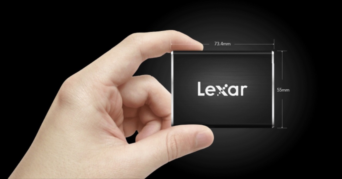 Lexar annonce des SSD SL 100 Pro en USB-C 3.1 Gen2 à 900 Mo/s