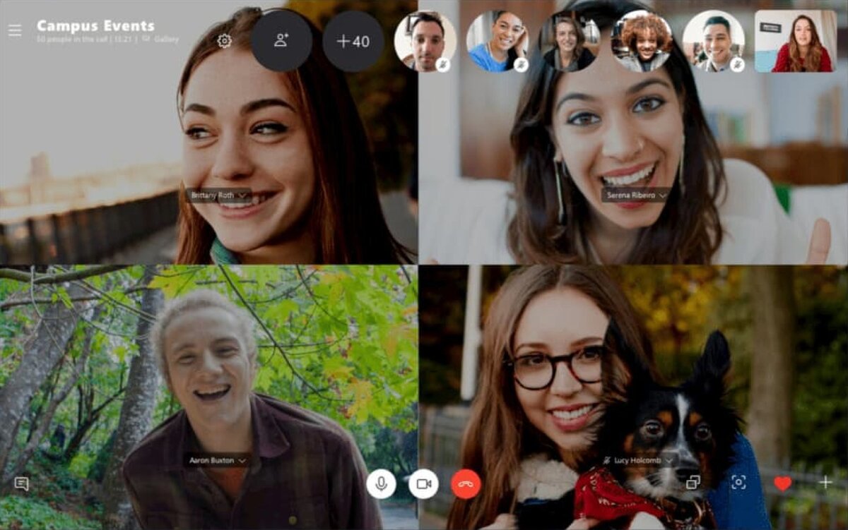 Skype : les appels passent à 50 personnes !