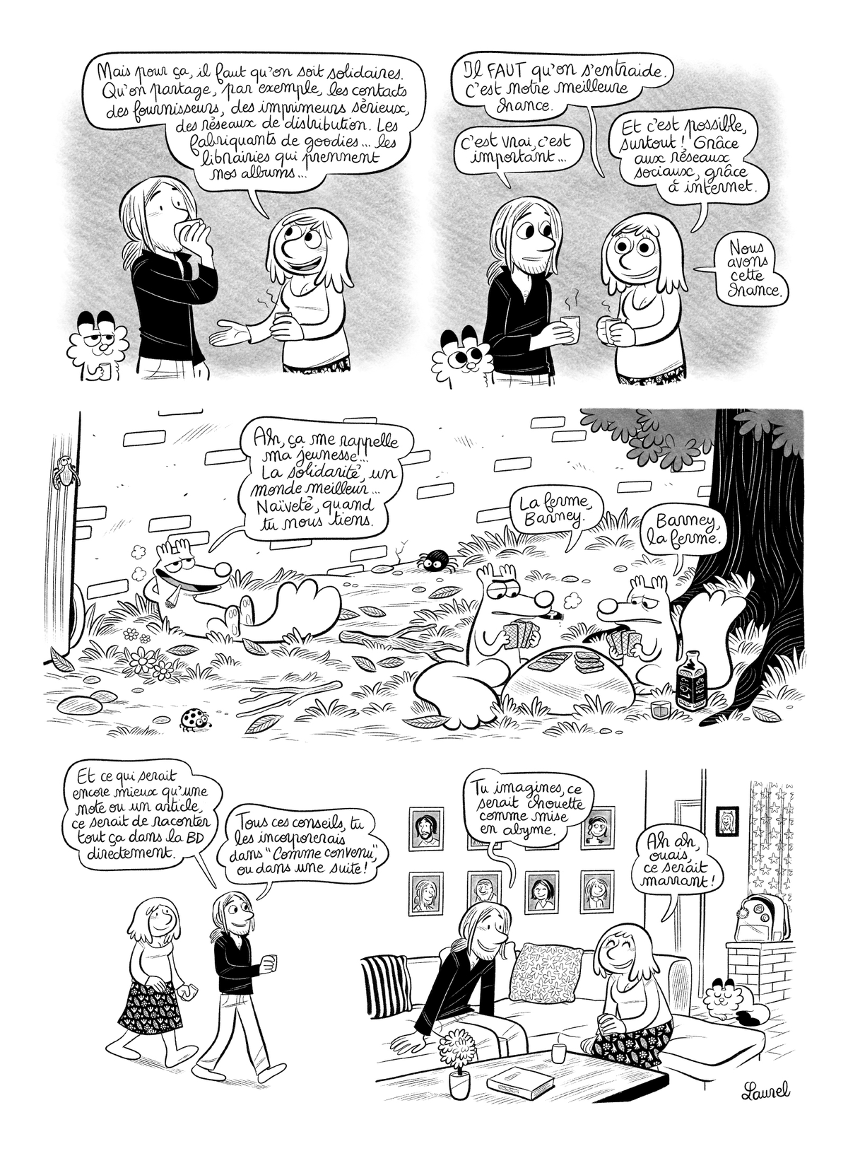 BD Planche #76 : "Californid", par Laurel