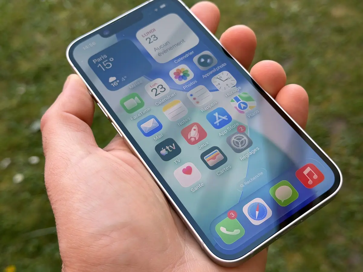 Un &eacute;cran toujours aussi agr&eacute;able, m&ecirc;me si 60 Hz