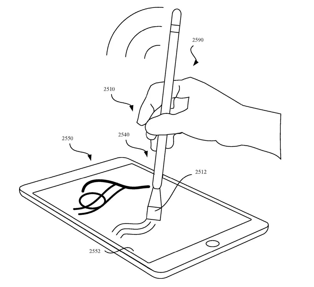 L’Apple Pencil aura bientôt des poils (enfin un embout pinceau)