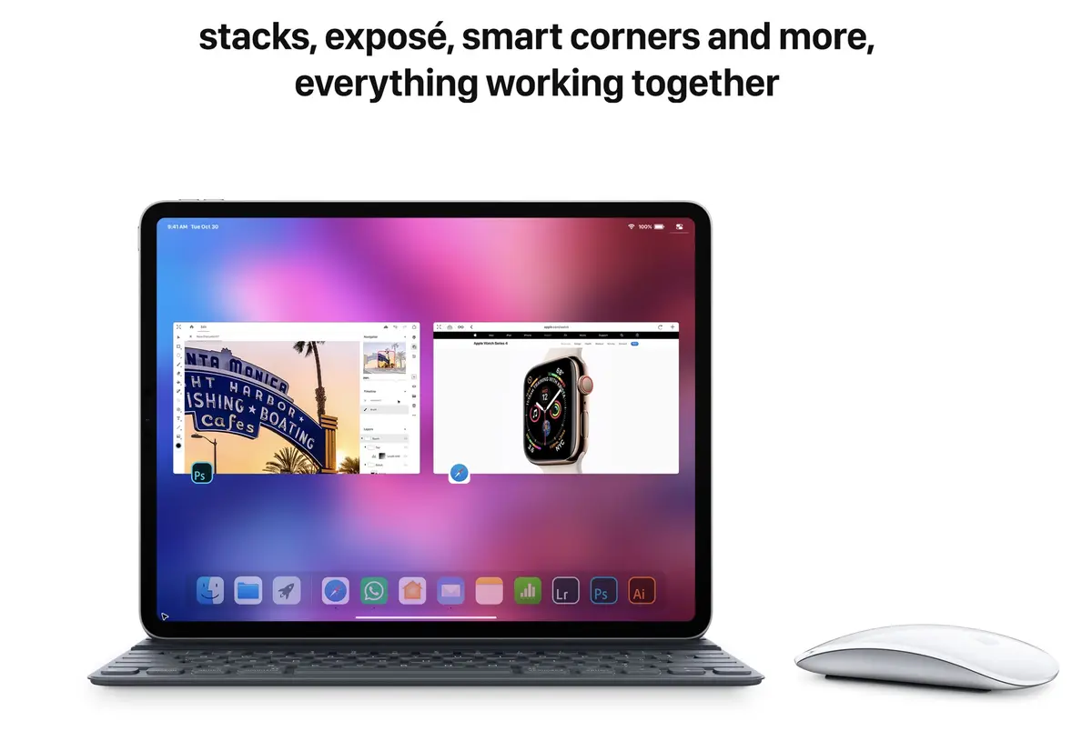 L'arrivée d'une souris sur iPad donne des idées pour faire ressembler iOS à macOS