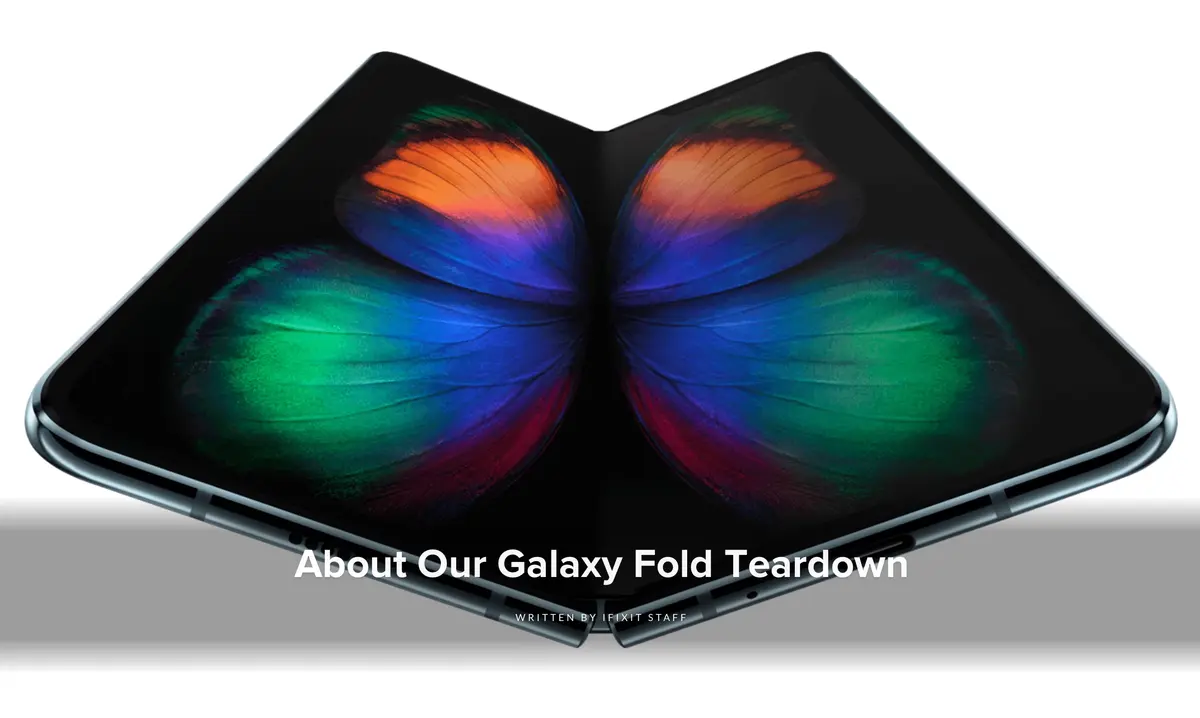 iFixit retire l'article sur le Galaxy Fold à la demande de Samsung