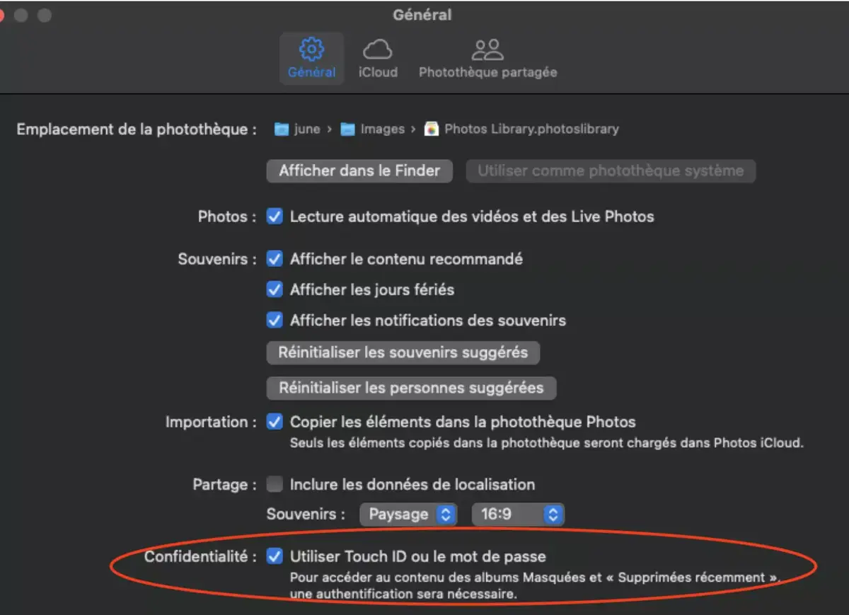 macOS Ventura et iPadOS 16.1 permettent de verrouiller les photos cachées