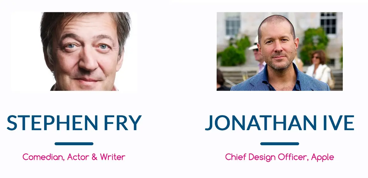 Jony Ive « gourou du design » interviendra avec Stephen Fry au Dalkey Book Festival