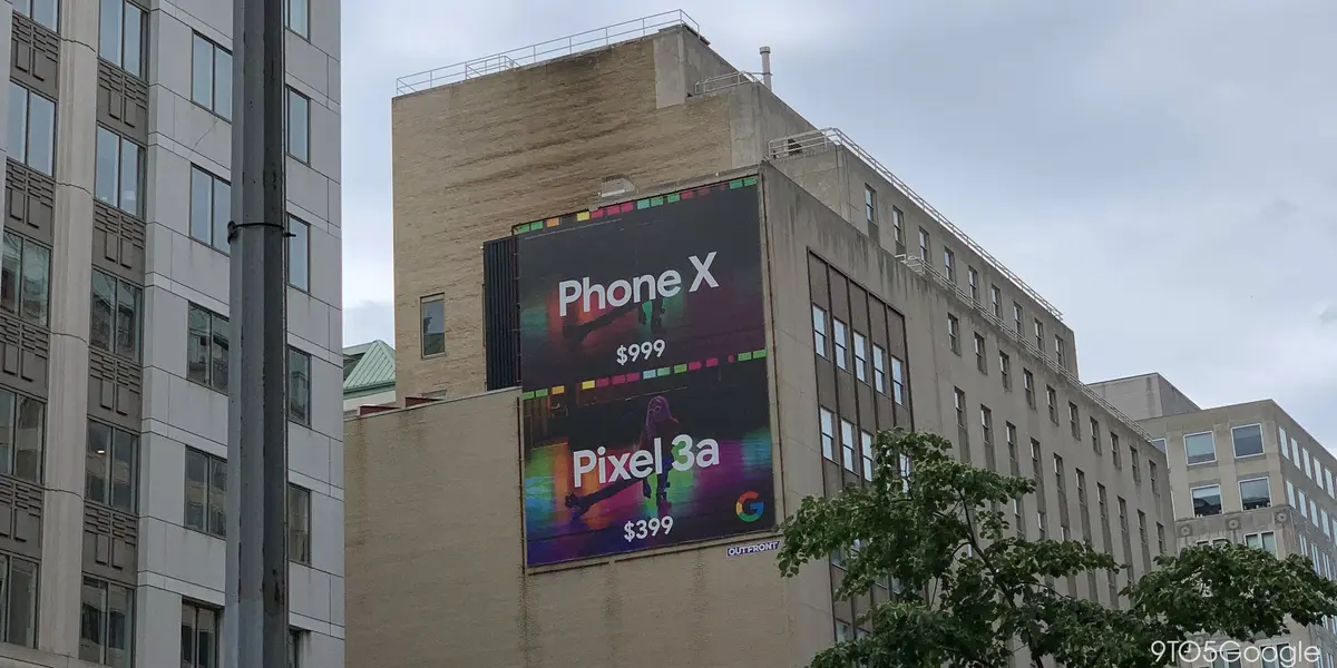 L'image du jour : quand Google compare le prix de l'iPhone à celui de son Pixel 3a