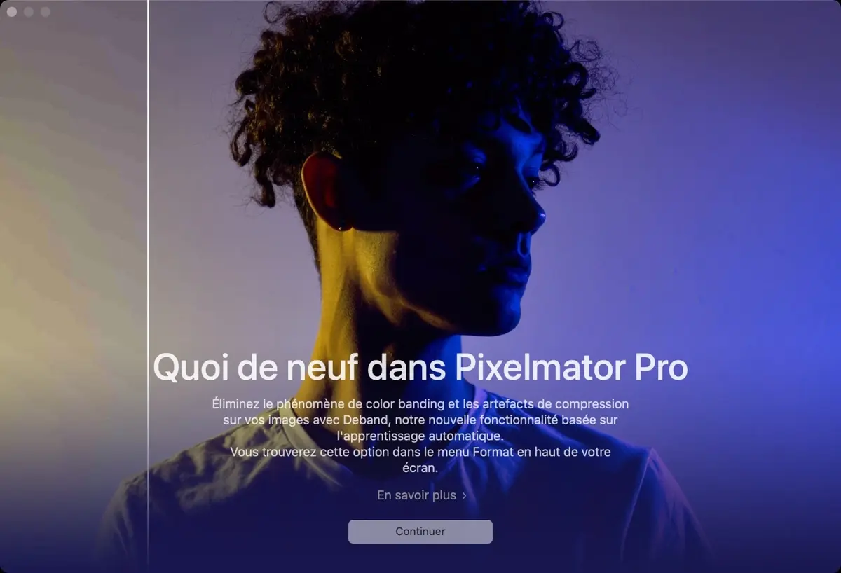 Pixelmator Pro 3.2.3 : on a testé le nouvel outil pour gommer les défauts de compression