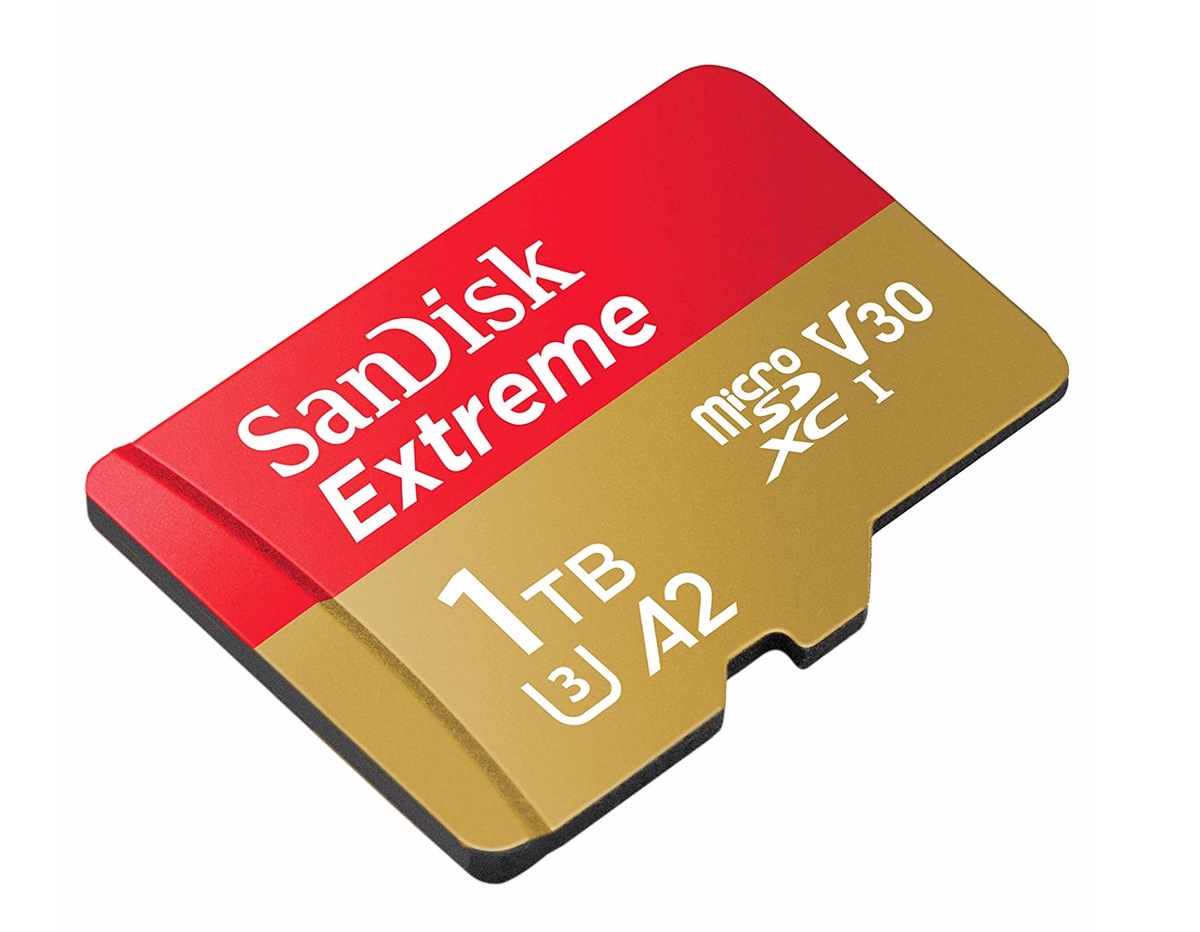 La carte microSDXC 1 To Extreme de SanDisk est disponible (160 Mo/s et 569€)