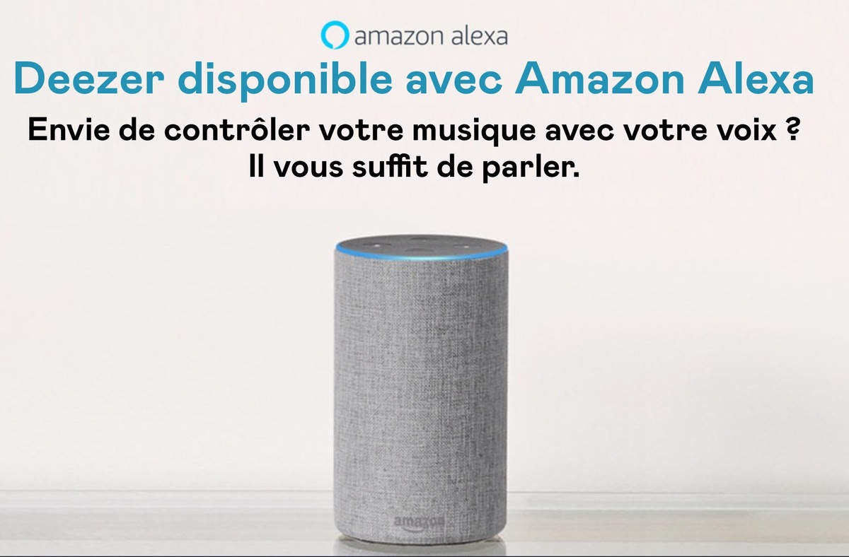 Deezer : L'App Alexa contrôle également l'offre freemium