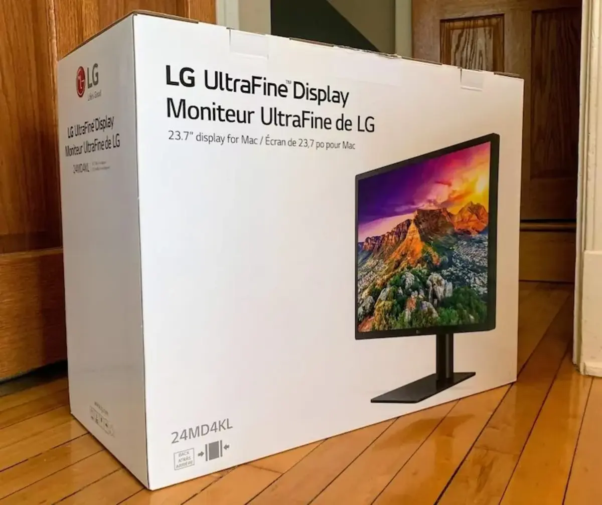 LG: צג 23.7 אינץ' UHD Thunderbolt 3 זמין בחנויות מסוימות של אפל