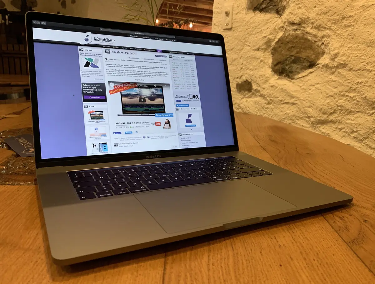 Nos premiers benchs des MacBook Pro 2019 à 8 coeurs (coucou l'iMac 5k !)