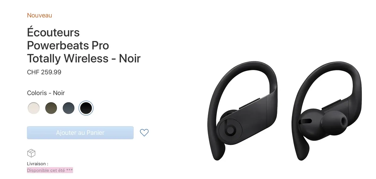 La sortie des PowerBeats Pro repoussée à cet été ?