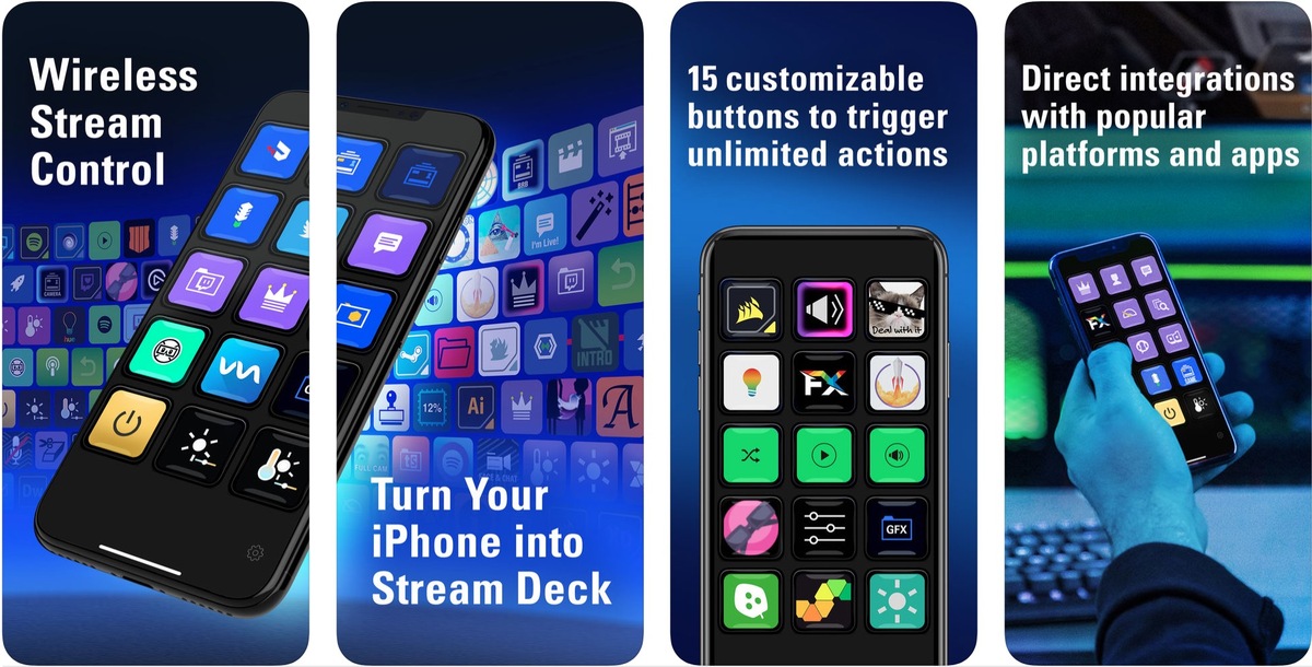 Stream Deck Mobile transforme un iPhone en contrôleur multimédia (2,99€ par mois)