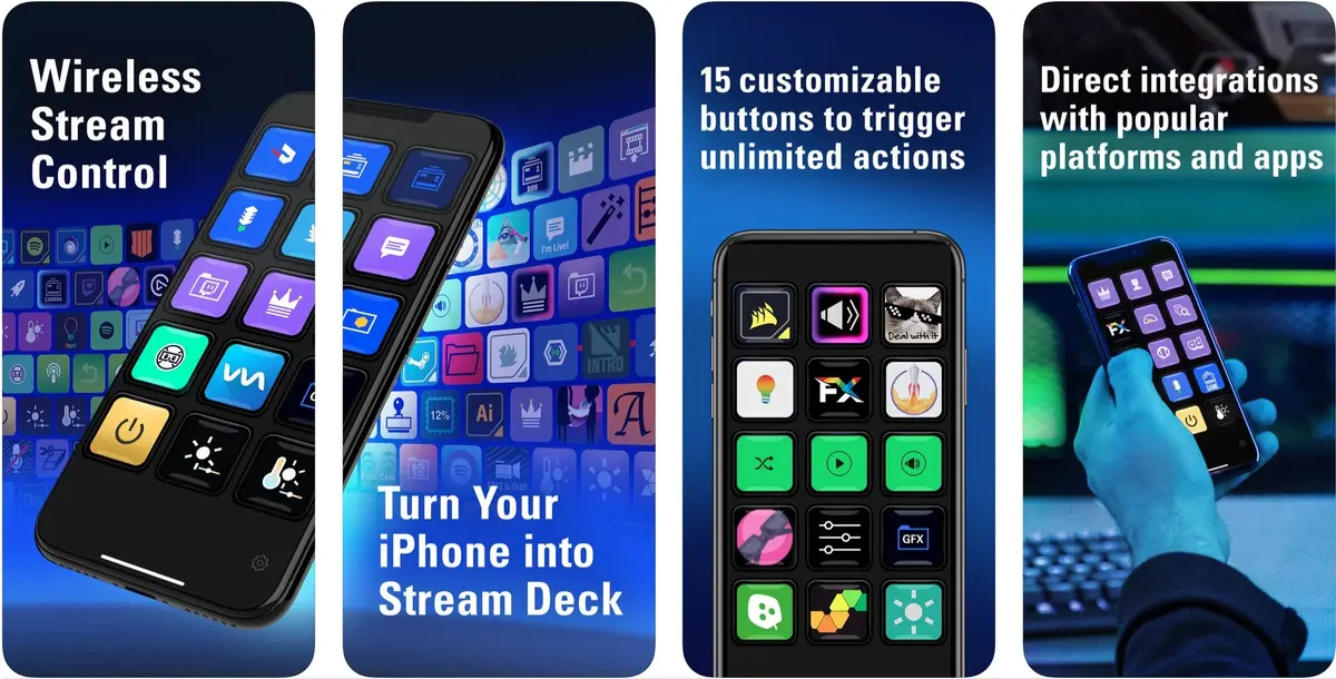 Stream Deck Mobile transforme un iPhone en contrôleur multimédia (2,99€ par mois)