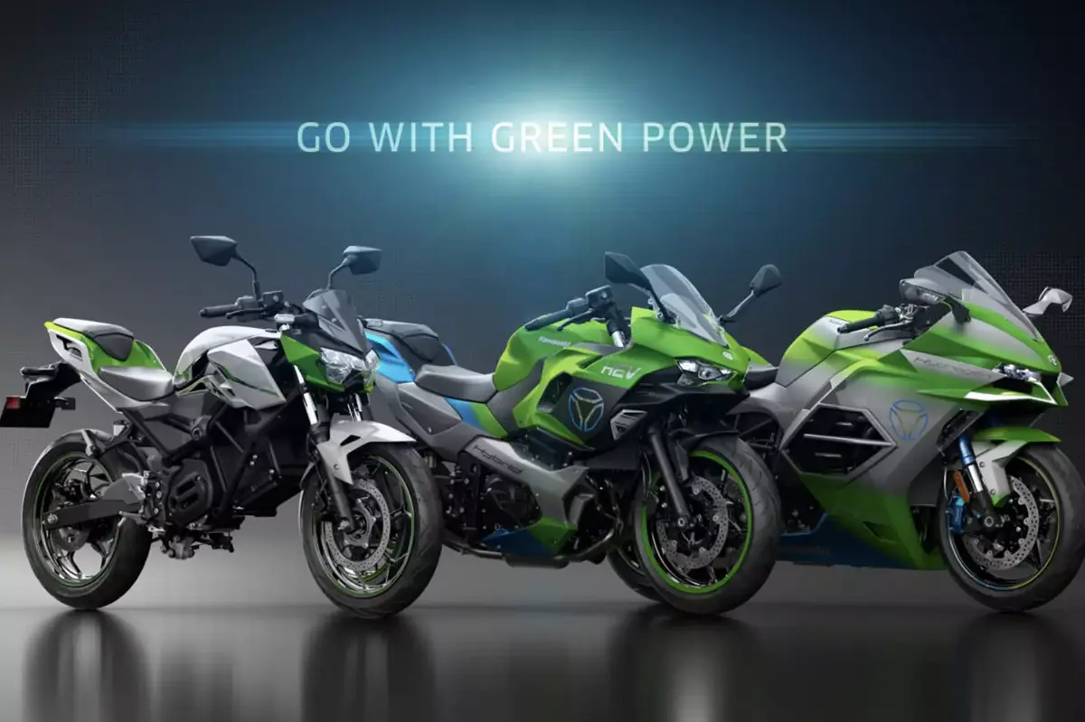 Kawasaki et Aprilia dévoilent leurs futures motos électriques