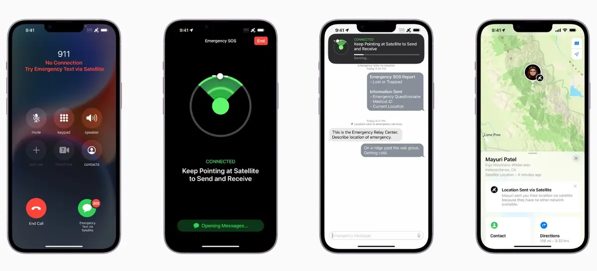 iPhone 14 : Apple déploie sa fonction d'urgence par satellite ! (en décembre en France)