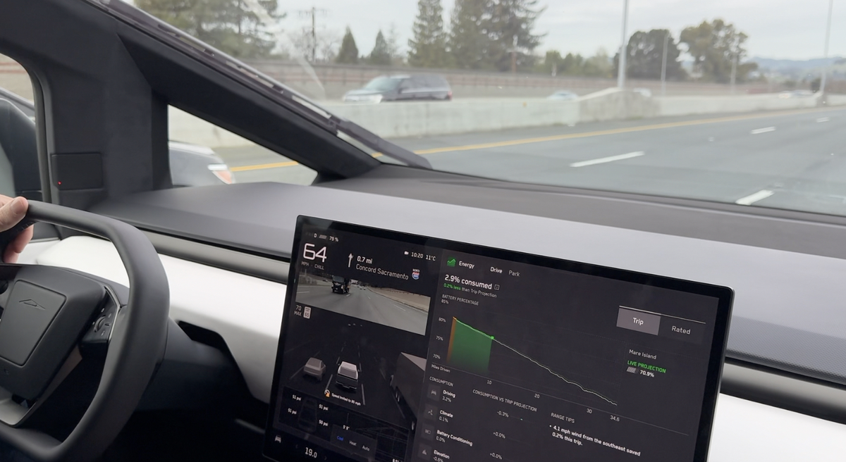 Essai inédit du Tesla Cybertruck !