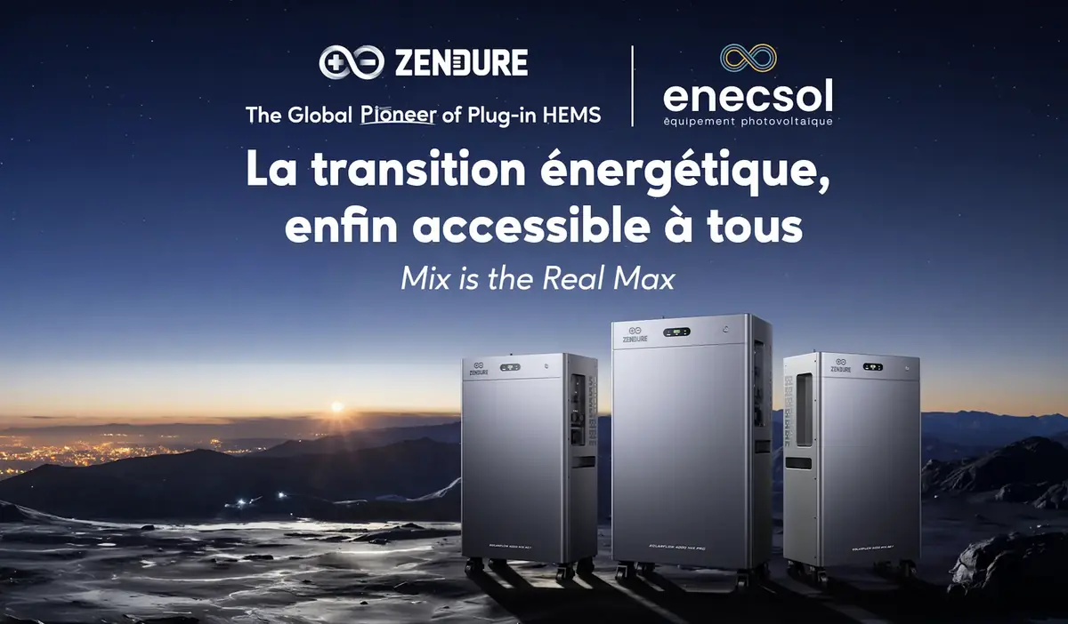 Solaire et recharge &eacute;lectrique&nbsp;: Zendure veut tout piloter avec son PowerHub, fa&ccedil;on Tesla PowerWall