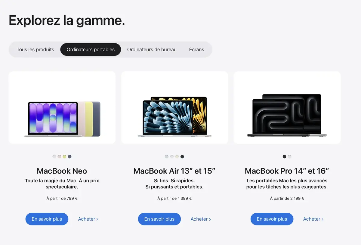 MacBook Pro&nbsp;: M6, OLED et &eacute;cran tactile, voici ce qui nous attend mercredi&nbsp;!