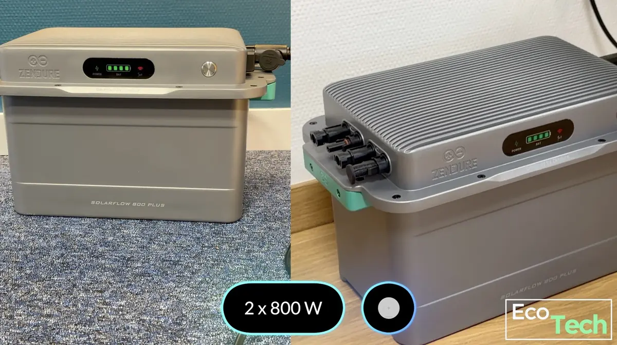 Test Zendure SolarFlow 800 Plus&nbsp;: la batterie solaire &agrave; 450&euro; pour 2 kWh, id&eacute;ale pour d&eacute;buter&nbsp;?
