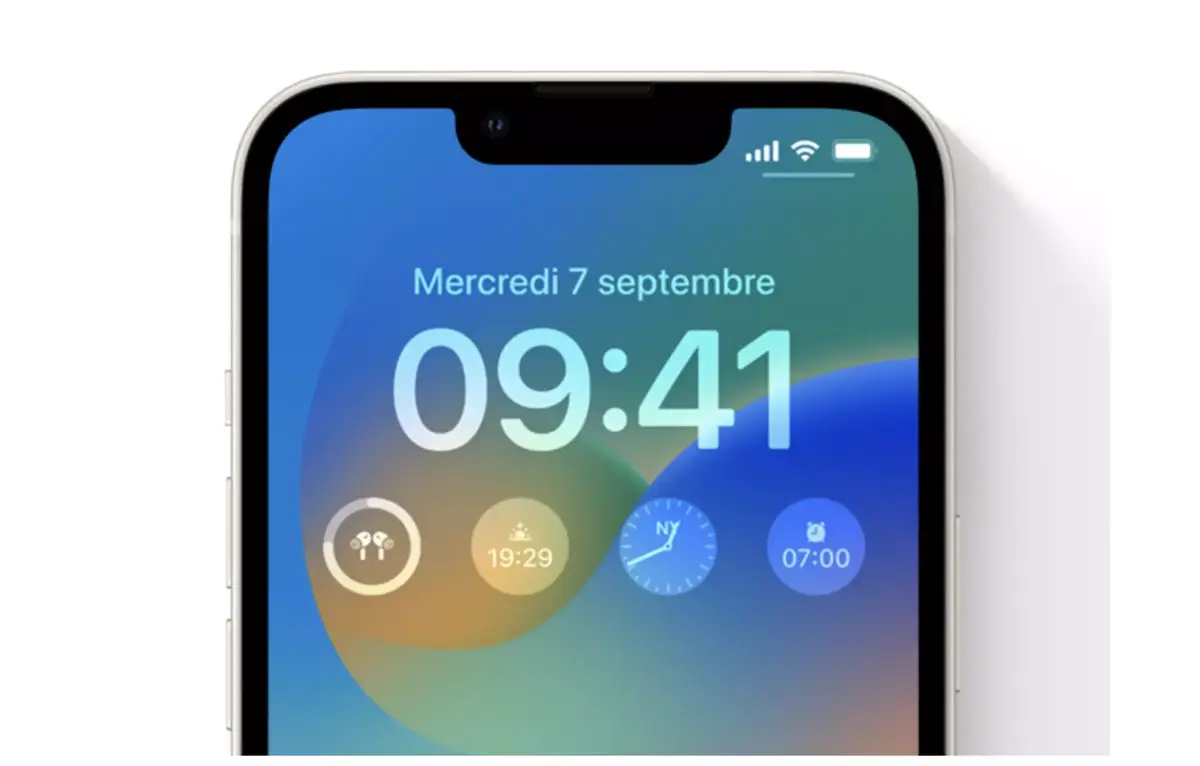 iOS 16 : certaines Apps n'apparaissent pas dans la liste des widgets de l'écran de verrouillage