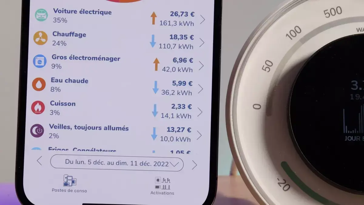 Test du nrLink : un boitier pour économiser l'électricité et afficher sa consommation en direct