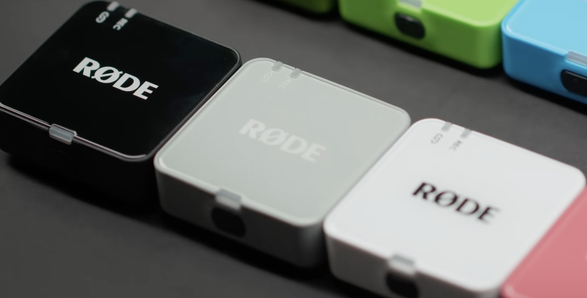 Micro sans-fil : les RØDE Wireless GO Gen 3 colorés ratent leur coup