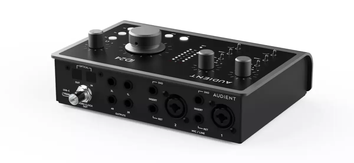 Une nouvelle interface audio USB-C chez Audient avec l'ID24