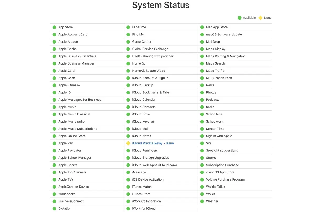 Des problèmes avec Relais privé d'iCloud+ : voici comment le désactiver