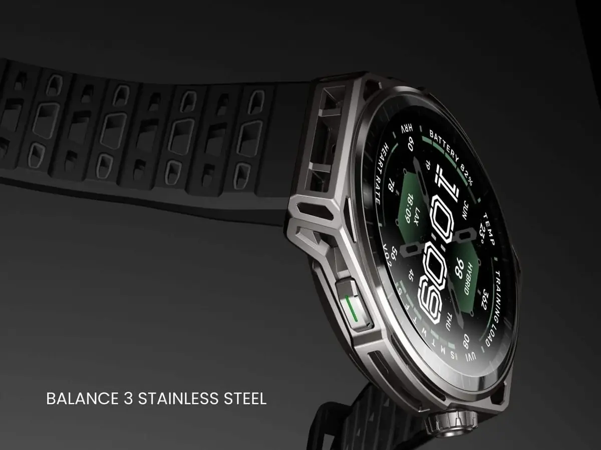 Amazfit Balance 3&nbsp;: la montre connect&eacute;e &agrave; 3000 nits et 21 jours d'autonomie