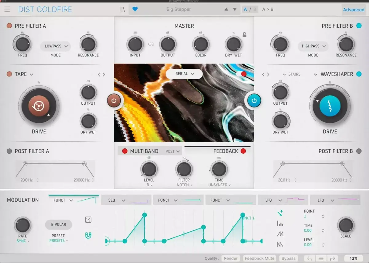 Une double dose de distorsion avec le plugin Dist Coldfire d'Arturia