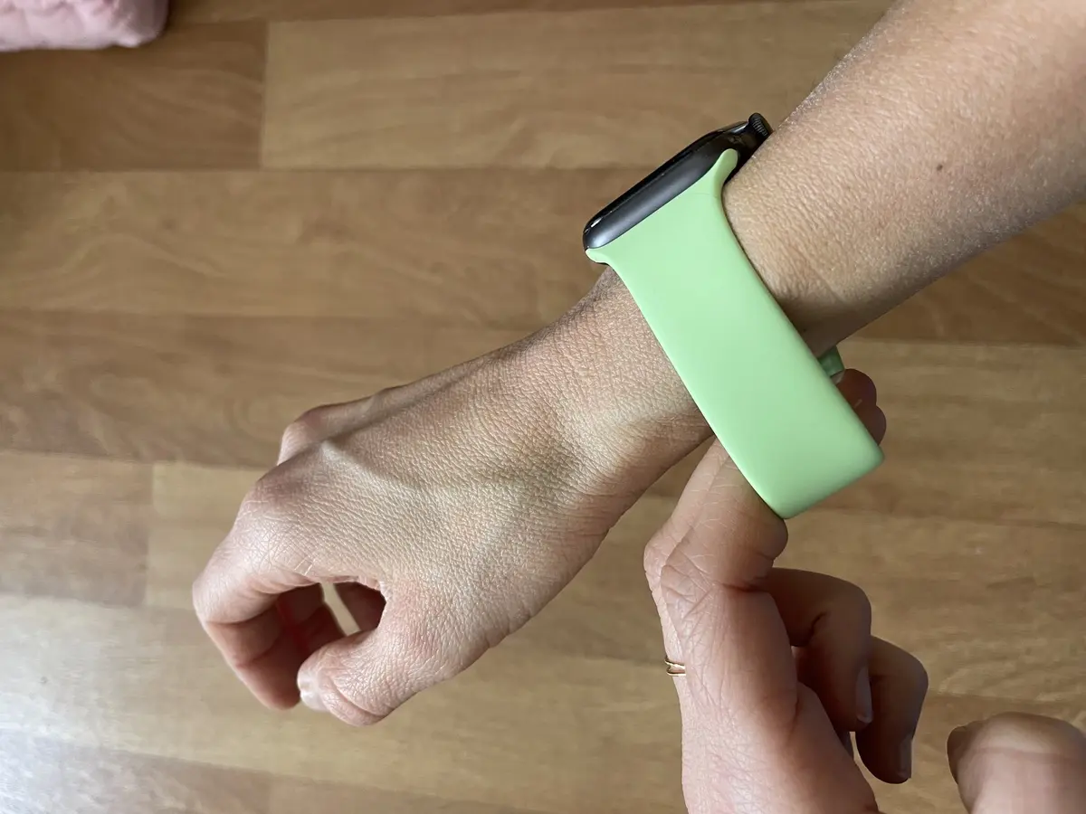 Le très joli Bracelet Vert Tendre