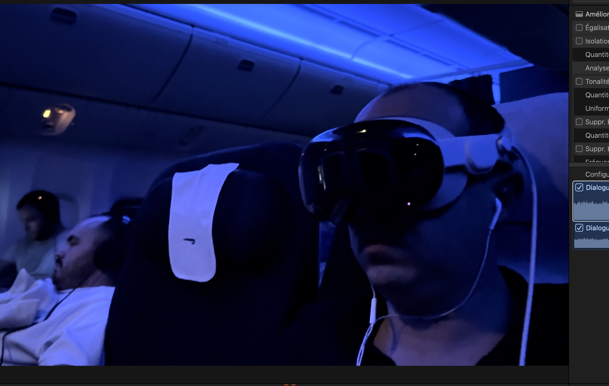 Test du Vision Pro en avion : vraiment révolutionnaire dans les transports ?