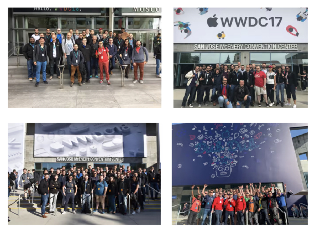 Des Pin's non-officiels (mais très jolis) pour la WWDC 2024