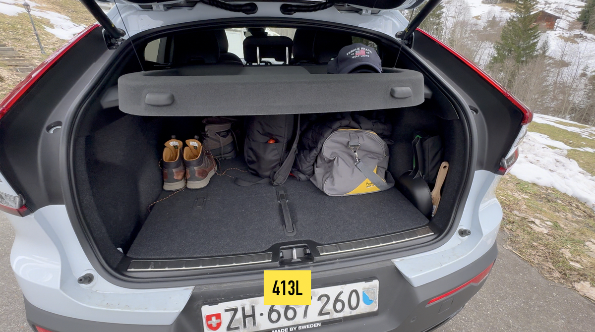 Essai Volvo C40 Recharge 2024 dans les Alpes suisses : enfin une autonomie correcte ?