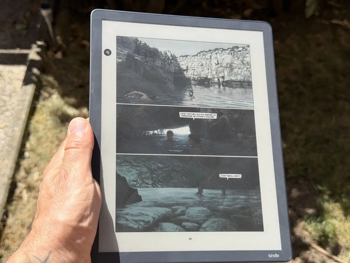 Test de la Kindle Scribe Colorsoft&nbsp;: la liseuse-ardoise d'Amazon en couleur&nbsp;! Id&eacute;ale pour la BD&nbsp;?