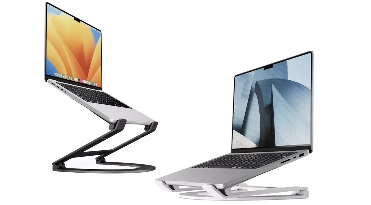 Le support réglable et pliable pour MacBook Curve Flex de Twelve South est disponible