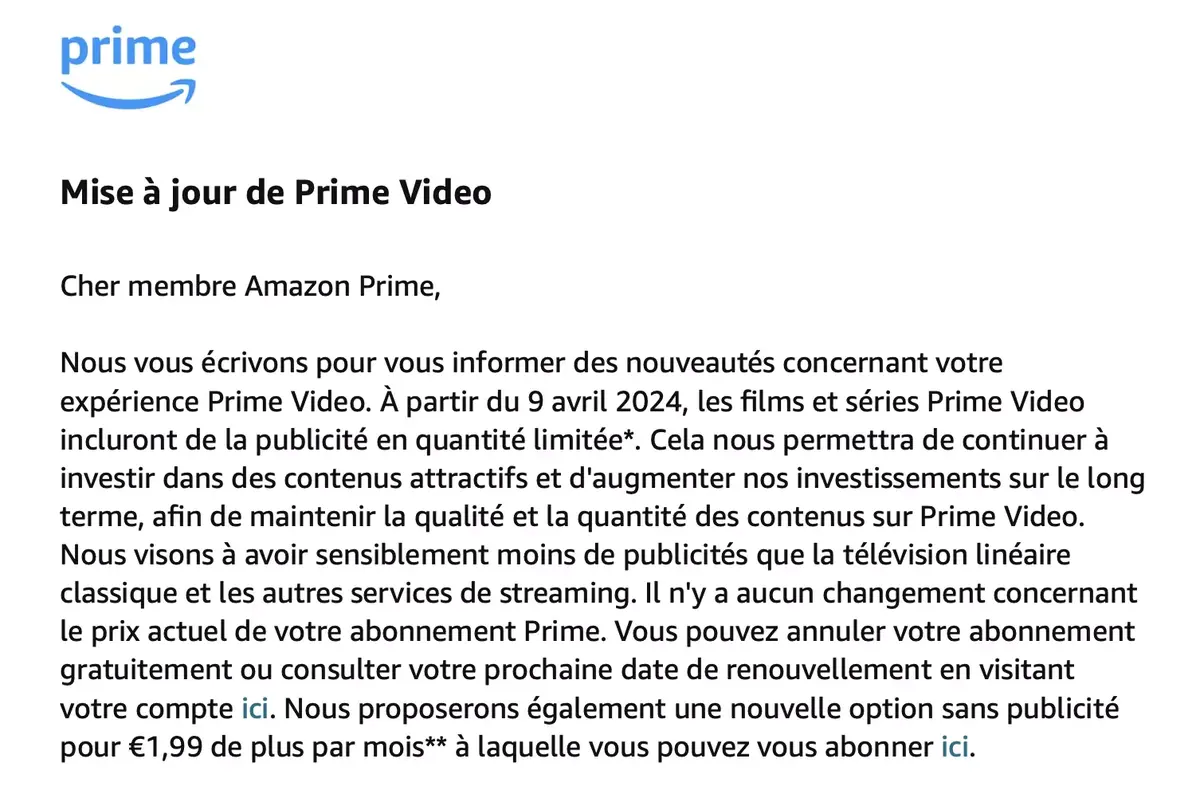 1,99€ pour zapper la pub sur Amazon Prime Video ! (on vous dit quand !)