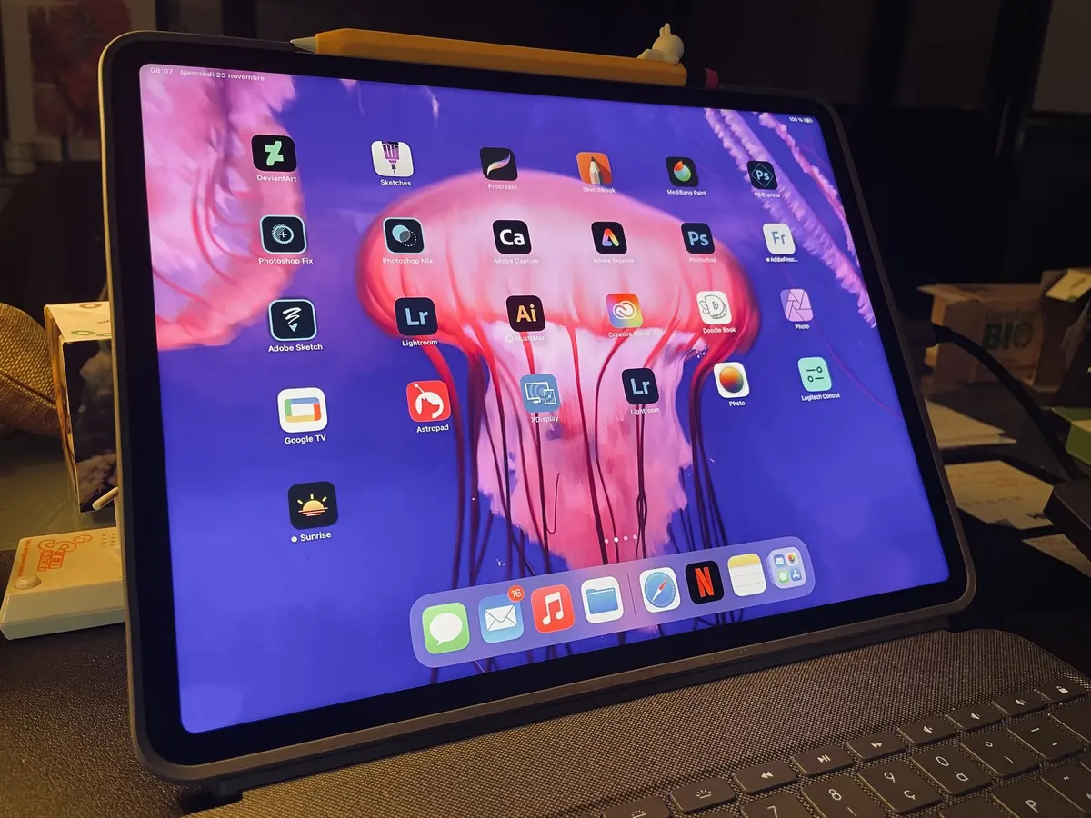 iPad Pro M2 (-12%) et de nombreux accessoires en promotion (Apple Pencil, Magic Keyboard...)