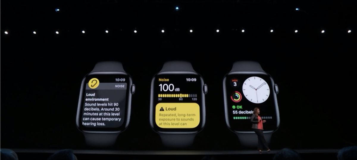 watchOS 6 contrôle le son et iOS 13 relooke les boutons de volume