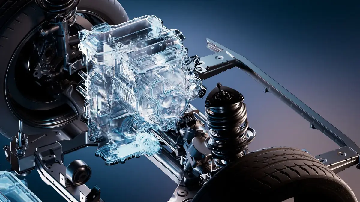 Le nouveau groupe motopropulseur compact qui int&egrave;gre chargeur, onduleur, transfo, etc. La routine aujourd'hui.