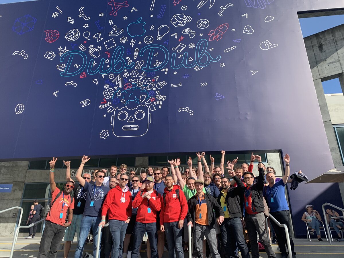 L'image du jour : la photo de famille des frenchies de la WWDC 2019 !