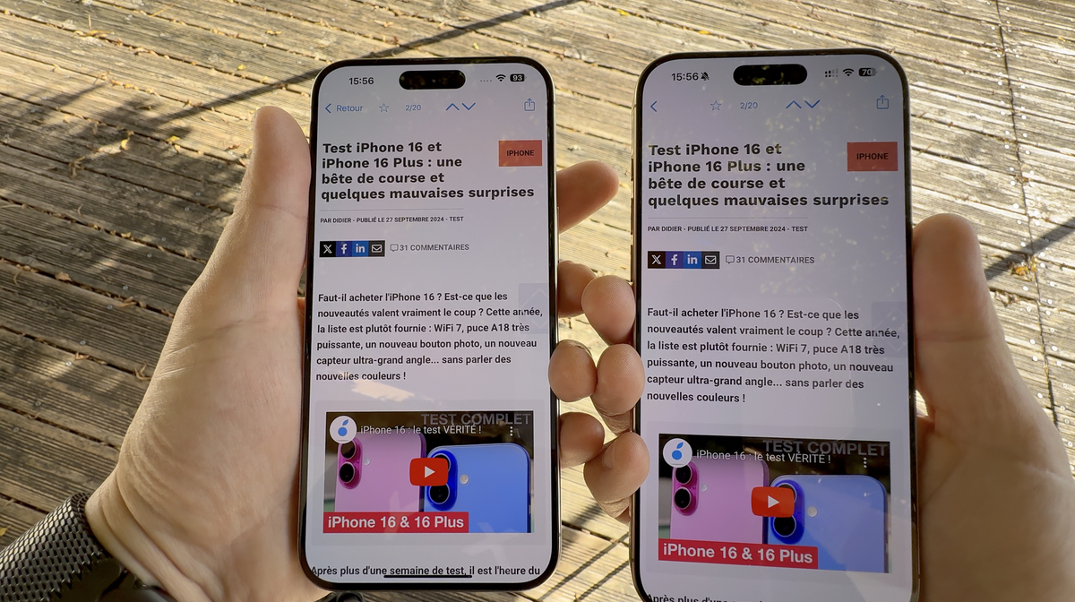 Test iPhone 16 Pro : vraiment en retard face au Google Pixel 9 Pro ?