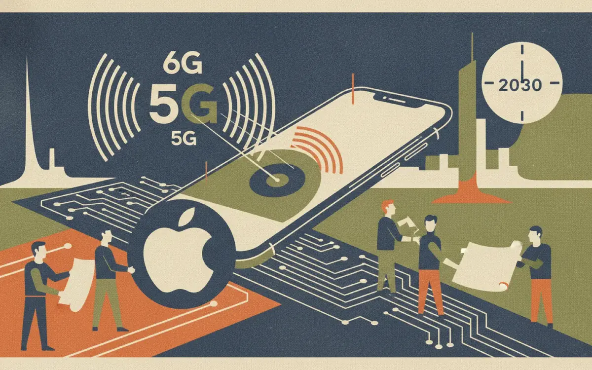 Apple recrute d&eacute;j&agrave; ses ing&eacute;nieurs 6G pour les iPhone de 2030