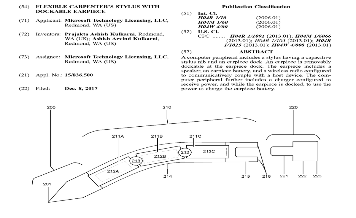 Microsoft travaillerait sur le fils caché de l’Apple Pencil et des AirPods