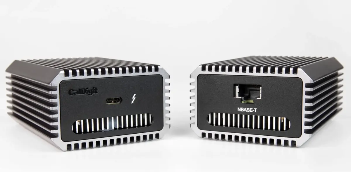 Connect 10G : CalDigit propose sa vision du boitier 10GbE Thunderbolt 3 à 199€