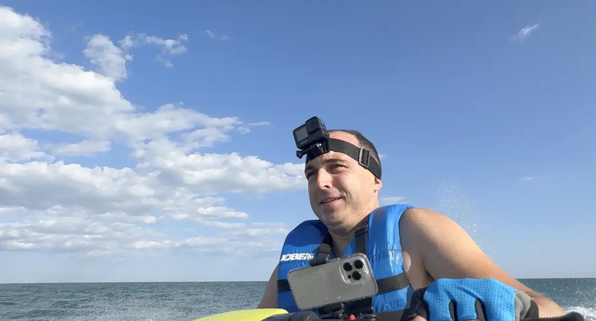 On a testé le mode "action" de l'iPhone 14 Pro en Jetski ! Meilleur que GoPro ? (vidéo)