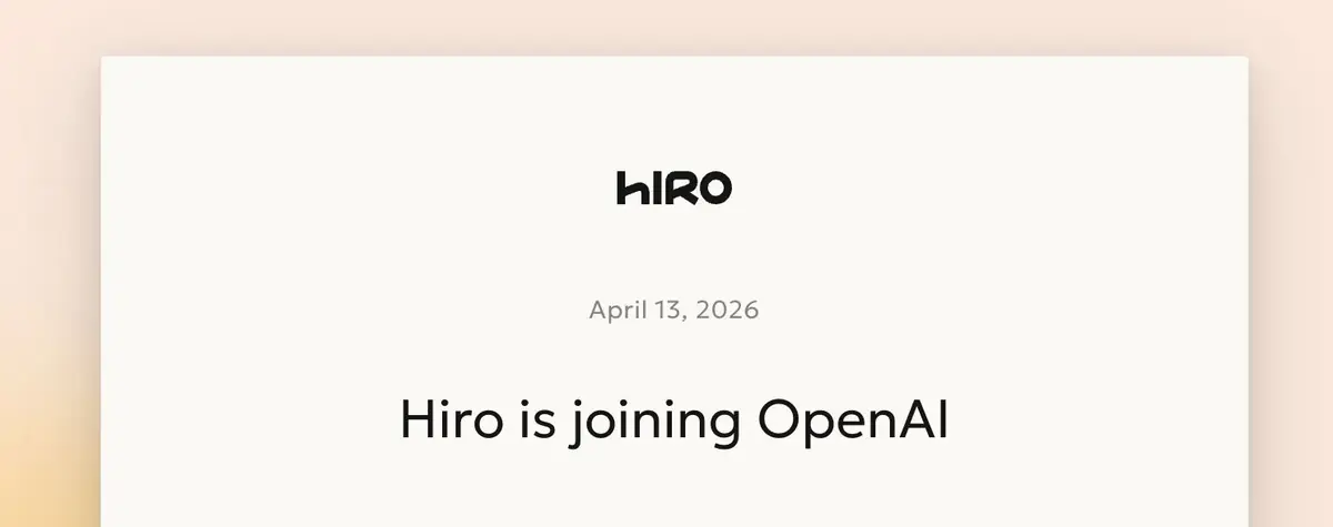 OpenAI Hiro